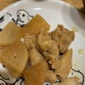ポメちょん's cooksnap of when they made 鶏もも肉と大根照り焼き.