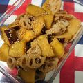 まな姫's cooksnap of when they made サツマイモとレンコンのきんぴら.