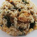 リンリン☆☆☆'s cooksnap of when they made 蕪の葉を使った炒飯.