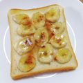 ＊なぁ＊'s cooksnap of when they made ハマるっ♥塩はちみつバナナトースト♪.