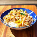 西＊絵子's cooksnap of when they made 簡単☆卵とじ牛丼.