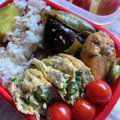 トミュー？'s cooksnap of when they made トマトとねぎの玉子焼き　.