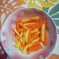 くネコまろす's cooksnap of when they made 柿と人参のマリネ.