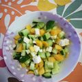 くネコまろす's cooksnap of when they made 絶妙！柿チーズときゅうりのサッパリサラダ.