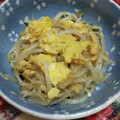 kumi4852's cooksnap of when they made 簡単！安い旨いやみつき！もやしと卵炒め♪.