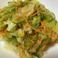 momonaomam's cooksnap of when they made 南房総市給食◆レタサイの即席漬け.