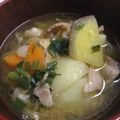 ⭐︎みゃぐみん⭐︎'s cooksnap of when they made ＊たっぷり土鍋で♪具だくさん豚汁＊.