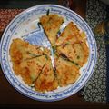 mocoまりも's cooksnap of when they made お野菜たっぷり　もちもちチヂミ♪.