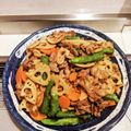 マーマ40's cooksnap of when they made れんこんと豚肉の甘辛炒め煮.