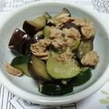 レオミウ's cooksnap of when they made 簡単一品☆なすとズッキーニのツナ炒め☆.