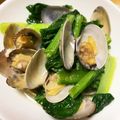 １６８ママ's cooksnap of when they made あさりと小松菜のガーリックバター炒め.