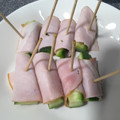 BGTM's cooksnap of when they made きゅうりとハムの巻き巻きおつまみ.