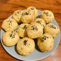 ゆなひママ's cooksnap of when they made 焼き芋でまんまる可愛いスイートポテト.