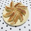 すず。♡'s cooksnap of when they made 海老とはんぺんの円盤餃子50個☆タレ2種.
