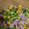 コモペット's cooksnap of when they made アスパラとベーコンとコーンのバター炒め☆.