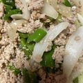 no1642's cooksnap of when they made 豚ひき肉、玉ねぎ、ピーマンの卵炒め.