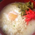 ひろママ✴︎'s cooksnap of when they made 鹿児島のとみこちゃんのとんこつラーメン.