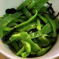 ブライスmama's cooksnap of when they made レンジで2分♪塩昆布ごまピーマン♡.