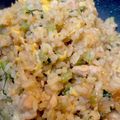 やよい・M's cooksnap of when they made 蕪の葉を使った炒飯.