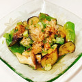 にきけん's cooksnap of when they made なすとピーマンとしめじの揚げ焼き浸し.