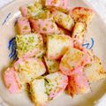 プー♡'s cooksnap of when they made かまぼこ海苔マヨ炒め♡お弁当の隙間に♪♪.