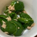 あずにゃー's cooksnap of when they made ピーマンのくたくたやみつきツナ煮.