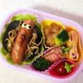 サイチョン's cooksnap of when they made 焼きそば おにぎり(ドック or 三角).