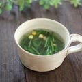 まろんかふぇ's cooksnap of when they made 簡単ニラコーンスープ♡.