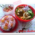ちっち♡'s cooksnap of when they made キャラ弁♥型で抜くだけ簡単♥花おにぎり③.