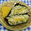ととろ＆めい's cooksnap of when they made 青のりと天かすのおにぎらず.