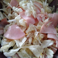 vegipark's cooksnap of when they made 簡単！キャベツとハムの炒め物.
