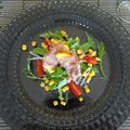 melmarilyn's cooksnap of when they made 桃と生ハムのサラダ.
