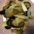 R2016's cooksnap of when they made ナスと豚バラの長ネギたっぷり搾菜炒め！.