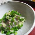 ペペロンシーロ's cooksnap of when they made 鯵のたたき.