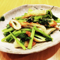 かなりんココりん's cooksnap of when they made 絶品 簡単 小鉢に 小松菜と竹輪の煮浸し.
