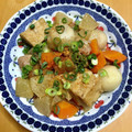 mimmy5's cooksnap of when they made 鶏肉と厚揚げと根菜の味噌煮.