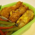 バカリャウ's cooksnap of when they made お弁当に★チーズ包みピカタ.