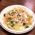 さきべえ's cooksnap of when they made レタス×カニかま×卵の中華風炒め.