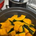 yaojun's cooksnap of when they made 【ホットクック 】かぼちゃの煮物.