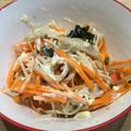 さおりん@料理特訓中's cooksnap of when they made にんじんとかにかまの梅わかめ和え♪.