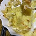 クックQ51Z5P☆'s cooksnap of when they made 冬の♡ポテトとタラのブーケグラタン.