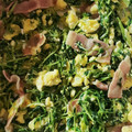 クック9B2S3V☆'s cooksnap of when they made 豆苗とベーコンの卵炒め.