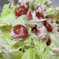 toshio39's cooksnap of when they made トマトとレタスのツナマヨポン酢サラダ♪.