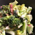ちよこれいと♡'s cooksnap of when they made オクラとブロッコリーの梅ごまマヨ和え.
