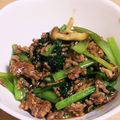 すずなまり's cooksnap of when they made 小松菜と豚ミンチの中華風☆丼.