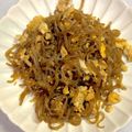 ちゃんちーこ's cooksnap of when they made 白滝の玉子炒め(備忘録).