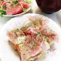 クックE662AA☆'s cooksnap of when they made トースターで簡単♬厚揚げの生ハムチーズ焼.