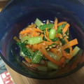 クックプ～'s cooksnap of when they made 簡単♡小松菜と人参の和風ナムル.