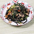 ティモ333's cooksnap of when they made ひじきと小松菜の炒め物.