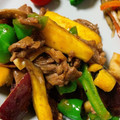 えいてぃえいと's cooksnap of when they made 牛肉とさつまいもの甘辛炒め.
